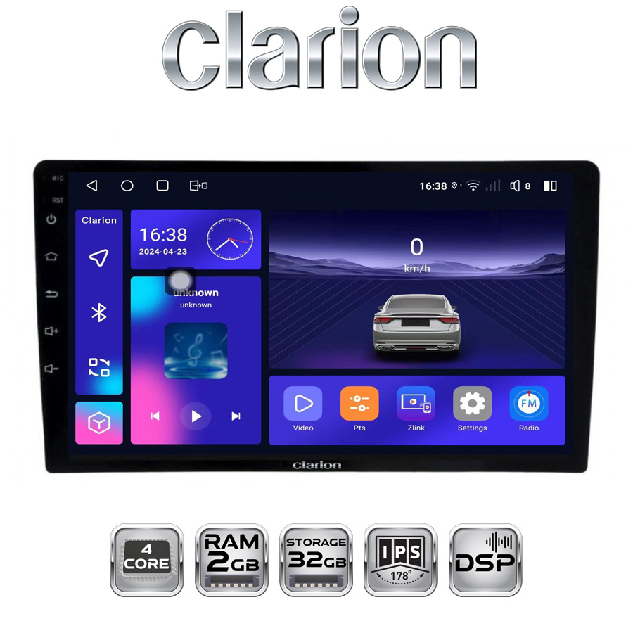 Clarion GL-300 araç içi multimedya sistemi