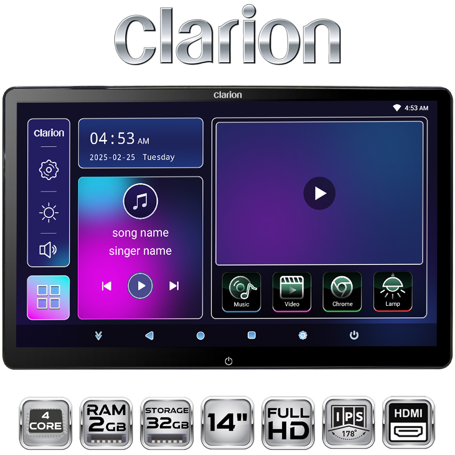 GL-500 - Arka Koltuk Eğlence & Konsol Multimedya Sistemi - Görsel 4